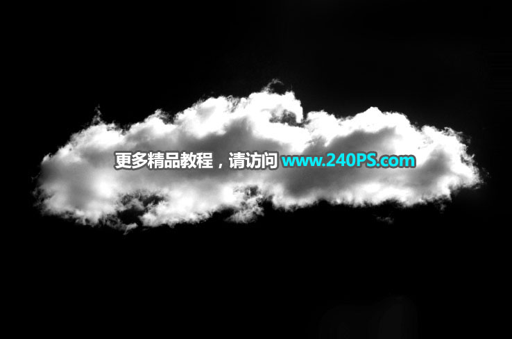 Photoshop巧用通道工具快速抠出白云图片