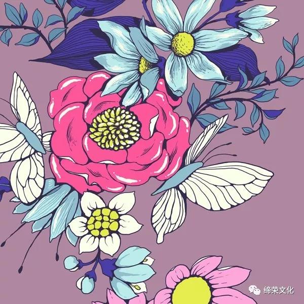 Photoshop绘制针织物中的花卉图案教程