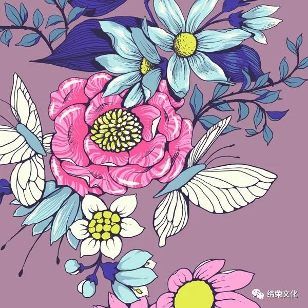 Photoshop绘制针织物中的花卉图案教程