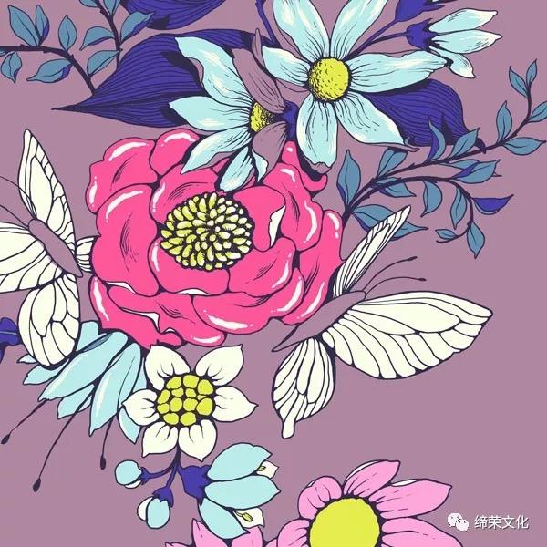 Photoshop绘制针织物中的花卉图案教程