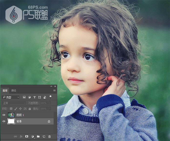 PhotoshopٰѶͯƬתˮʻЧ