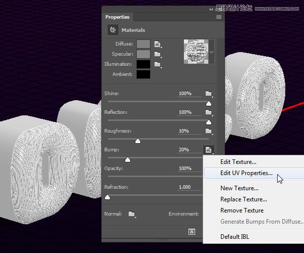Photoshop巧用3D工具绘制绚丽的立体字