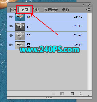 Photoshop创意合成在公路上游泳的运动员