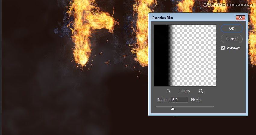 Photoshop设计火焰燃烧艺术字教程【英】