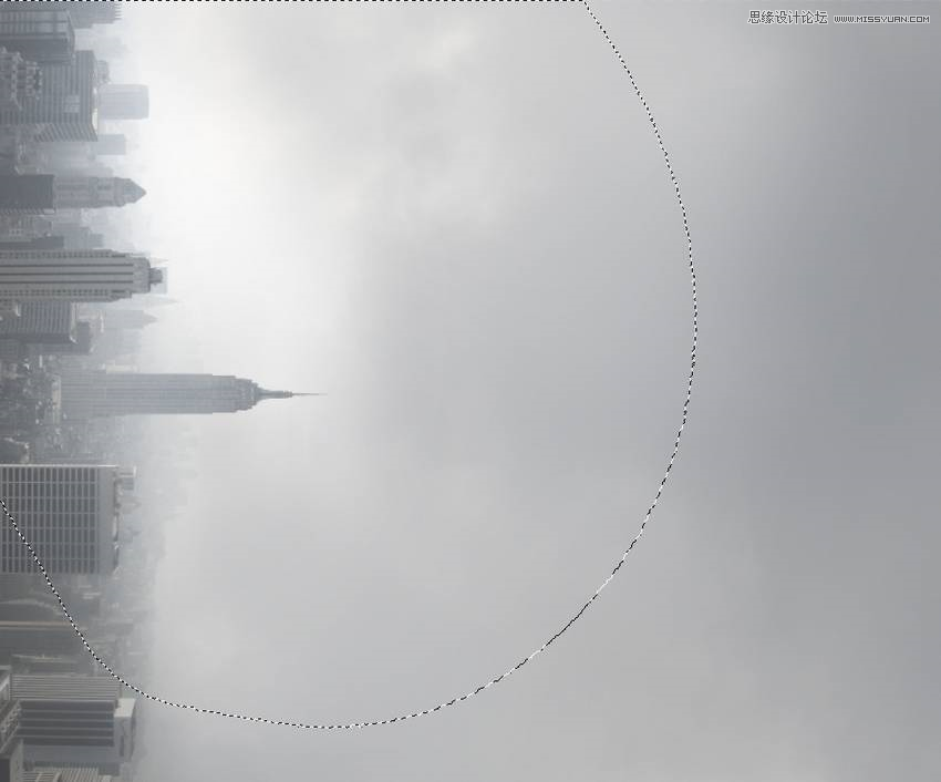 Photoshop合成创意的超现实的城市景观