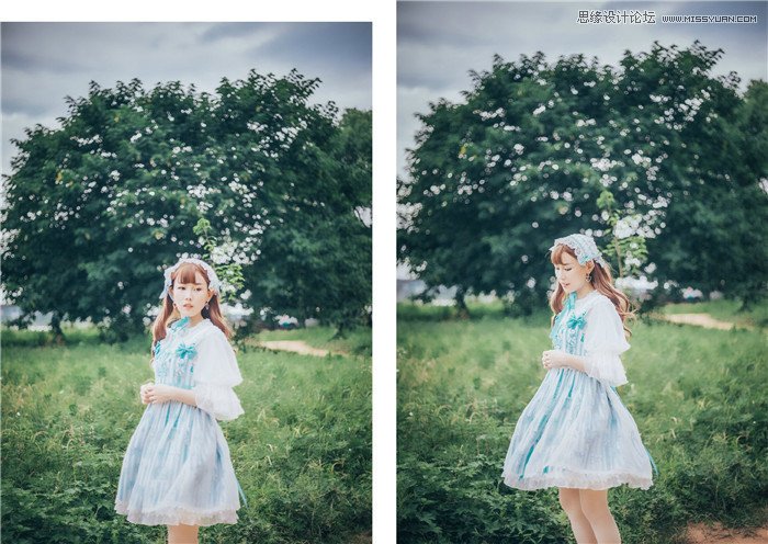 Photoshop调出糖果色小清新人像照片