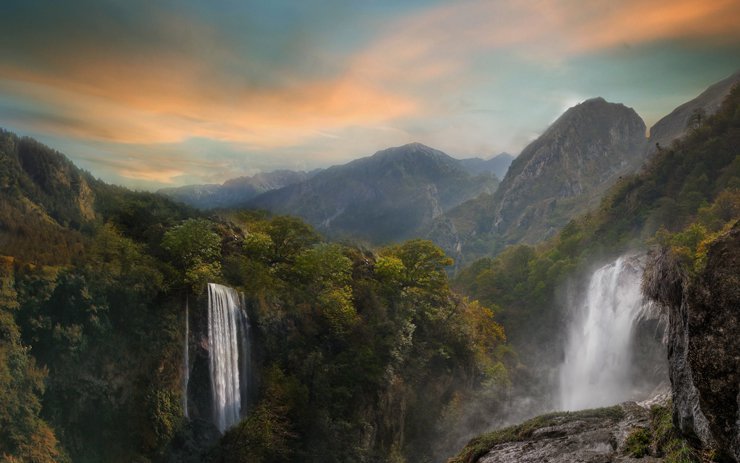 Photoshop合成梦幻的仙境场景效果
