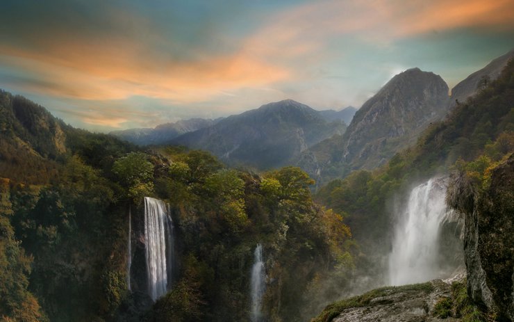 Photoshop合成梦幻的仙境场景效果