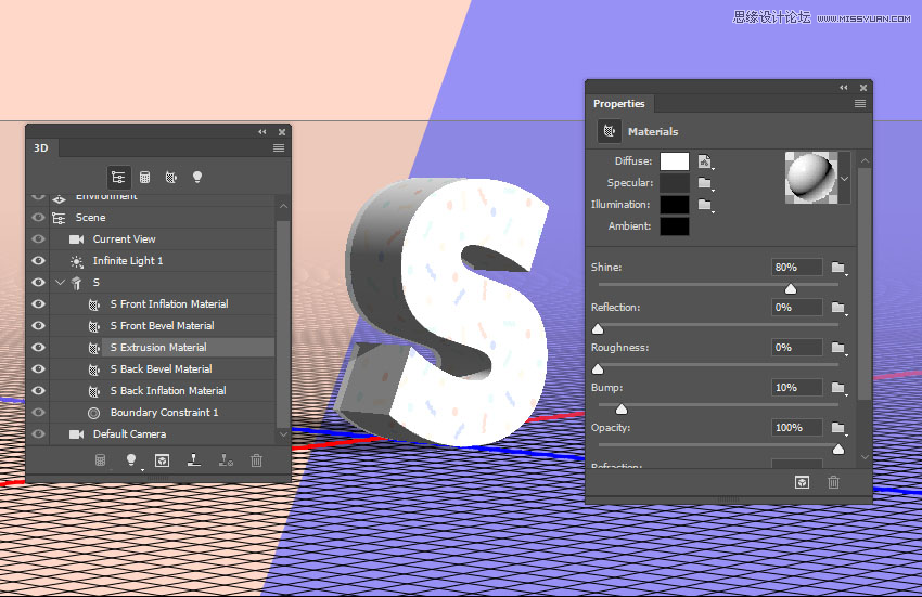 Photoshop3DɵĲ廭Ʒ