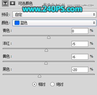 Photoshop调出外景新娘照片青冷色效果