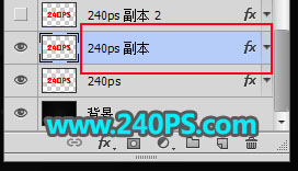 Photoshop制作玻璃反光特效动作艺术字