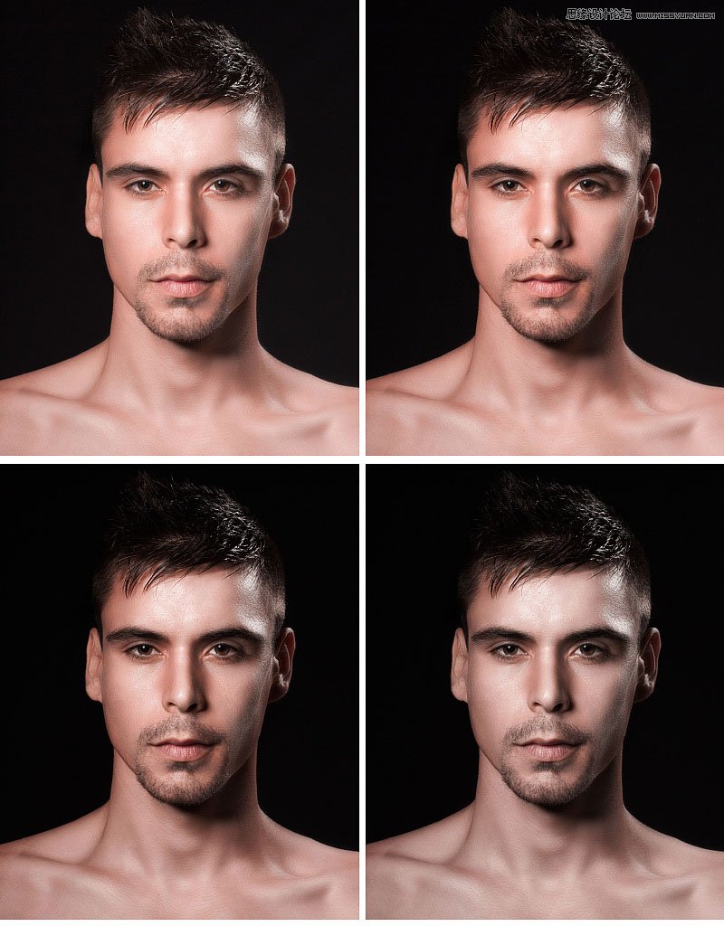 Photoshop详细解析男士肖像后期精致磨皮