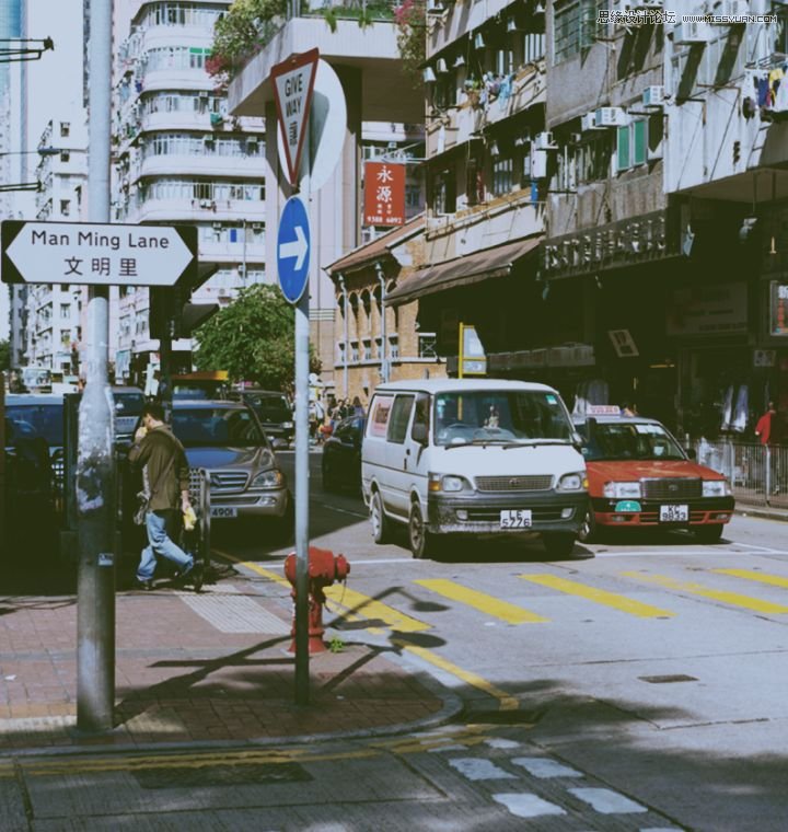 Photoshop调出人像照片复古胶片艺术效果