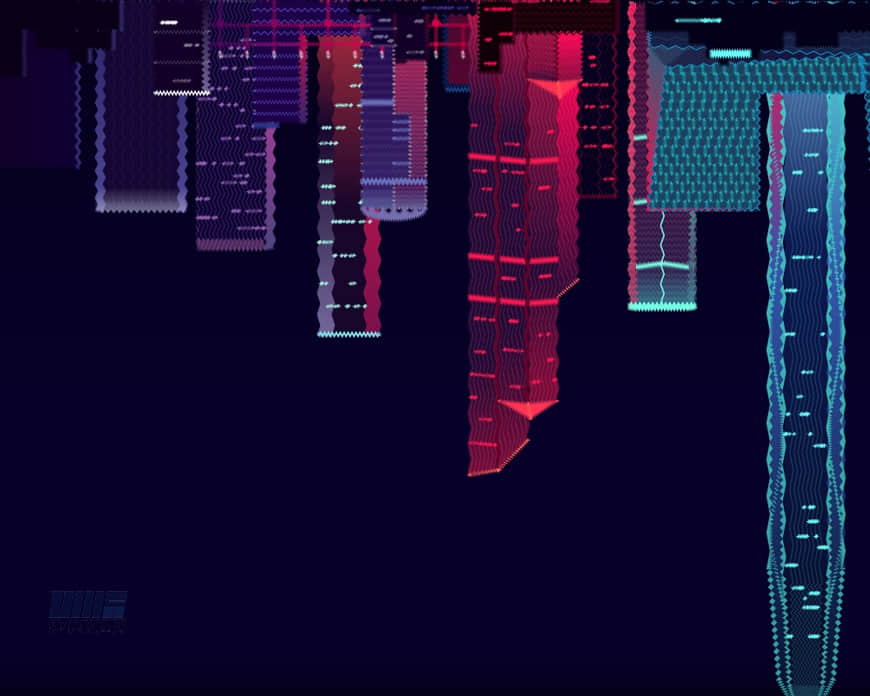 Illustrator绘制时尚绚丽的城市夜景插画