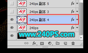 Photoshop制作高光装饰特效的七夕艺术字