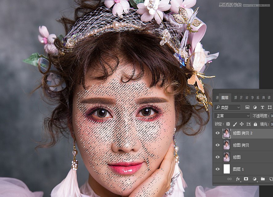 Photoshop给人像美女照片后期精修和润色(2)