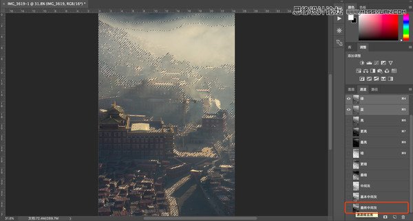 Photoshop峿ׯƬůɫЧ