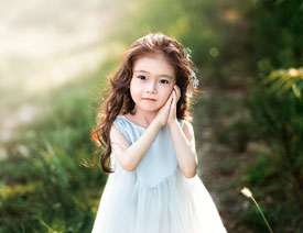 超唯美可爱的小仙女儿童写真作品