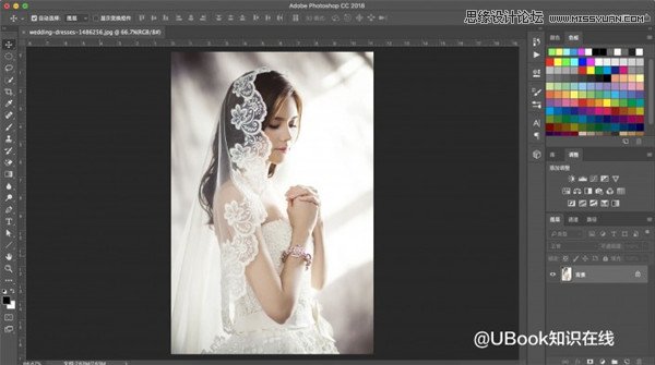 Photoshop调出梦幻唯美风格的少女照片