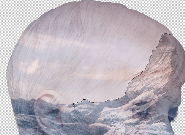 Photoshop制作创意的人像二次曝光效果
