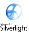 Photoshop绘制微软银光Silverlight标志