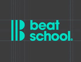 Beat School音乐企业品牌视觉设计欣赏
