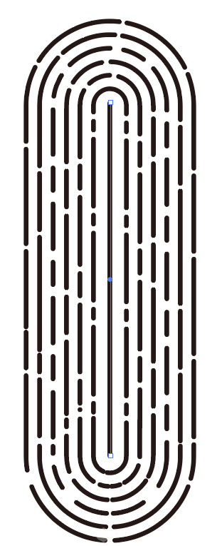 Illustrator绘制时尚的指纹按钮教程