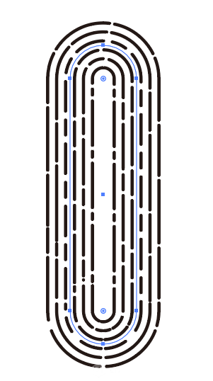 Illustrator绘制时尚的指纹按钮教程