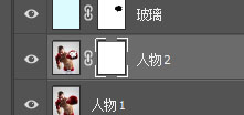 Photoshop创意合成拳击手击破玻璃效果