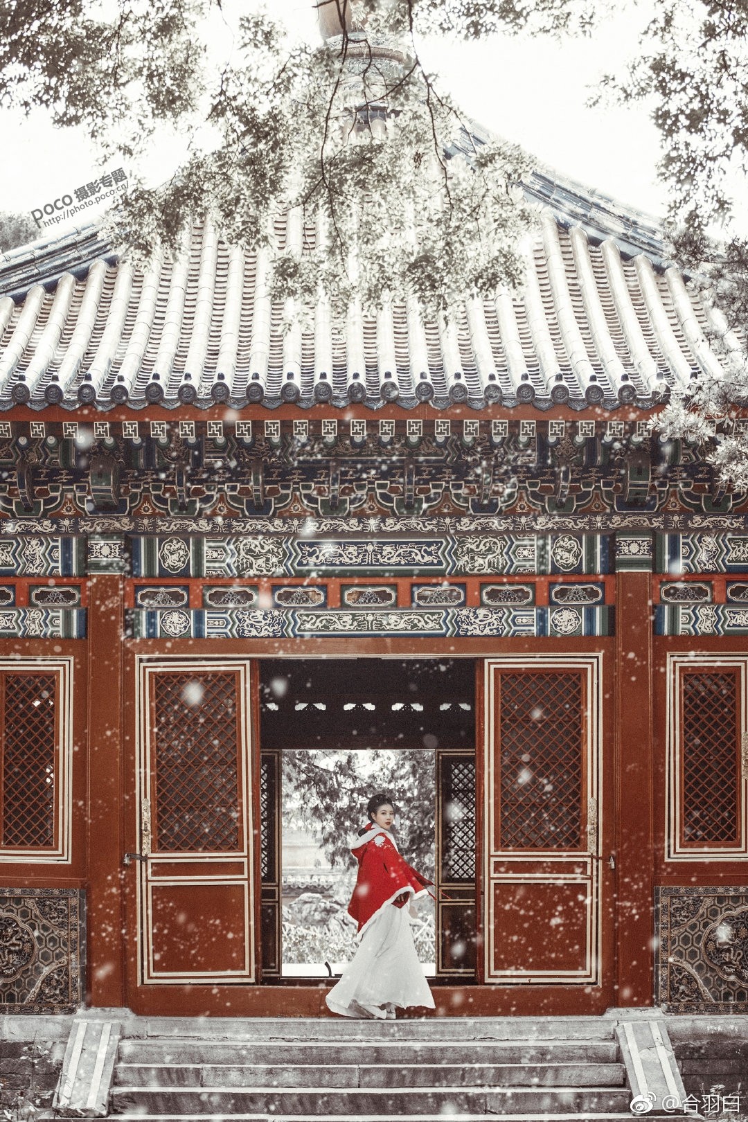 雪景效果:使用PS制作冬季下雪效果
