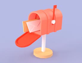 C4D建模教程：逼真的3D小邮箱