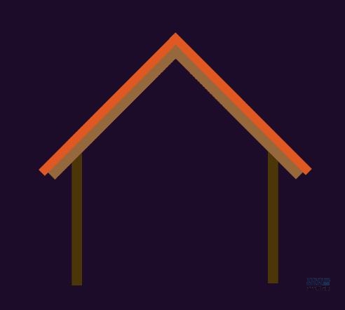 房屋插画：AI绘制圣诞节主题的房屋插画