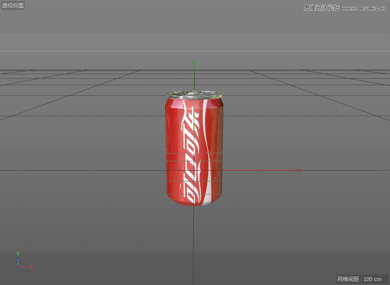C4D制作逼真的可口可樂易拉罐模型,PS教程   width="791" height="578" src="http://www.missyuan.net/uploads/allimg/190304/1551305205-112.png" /></p><img alt=