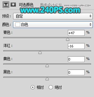 蓝色光效:用PS调出人像蓝色唯美效果