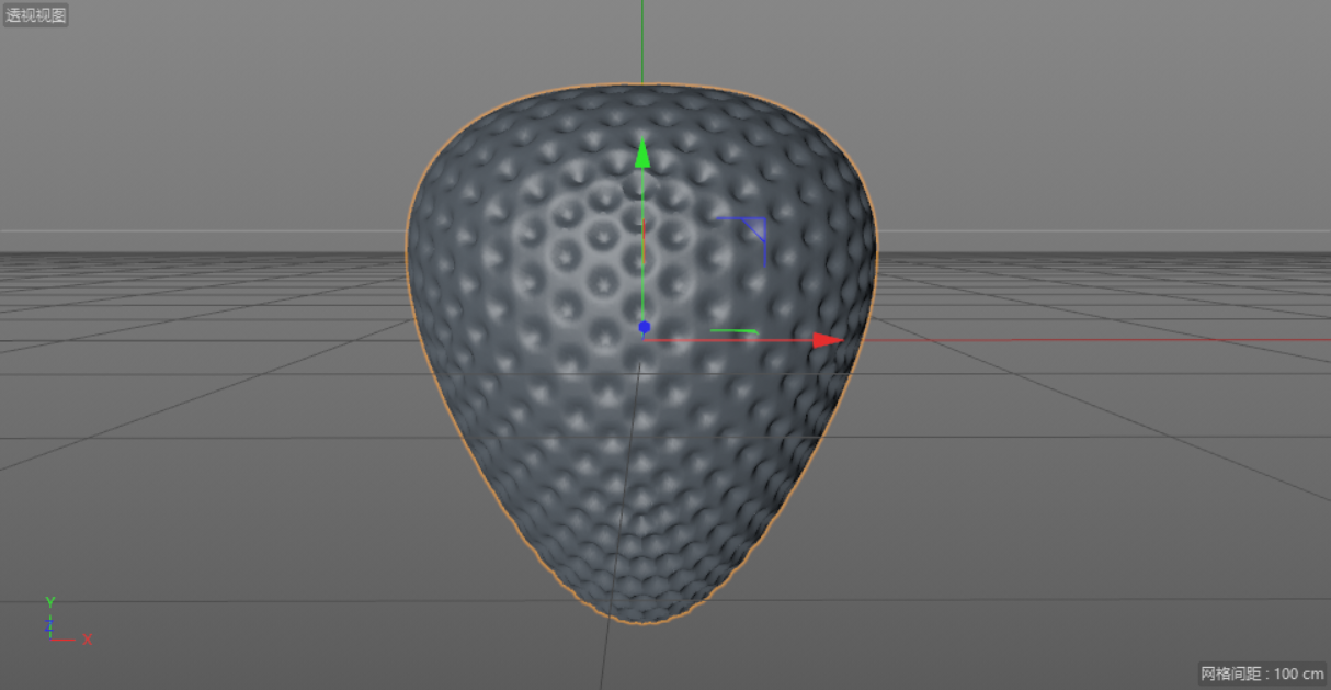 c4d教程之製作逼真的草莓建模及渲染