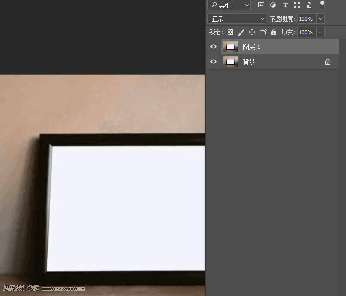 创意合成:用PS合成的人像走进画框效果