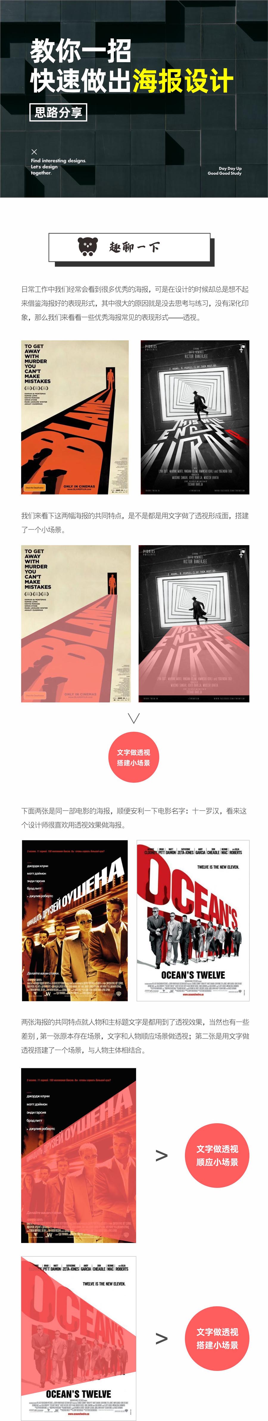 设计师如何从优秀海报中学习表现形式