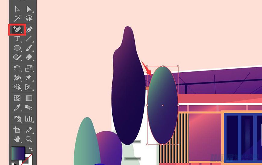 IllustratorƽĽ廭