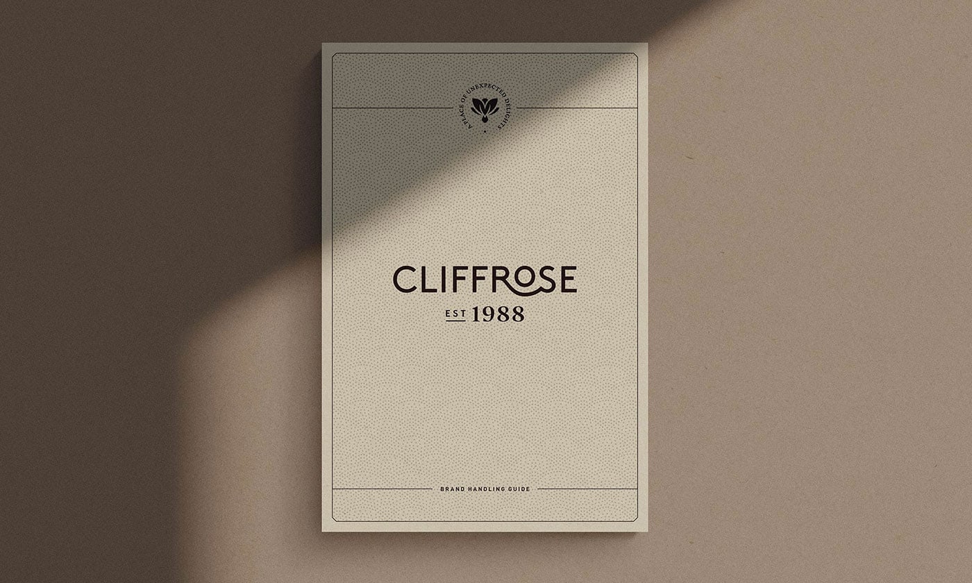 Cliffrose旅游酒店VI品牌设计欣赏