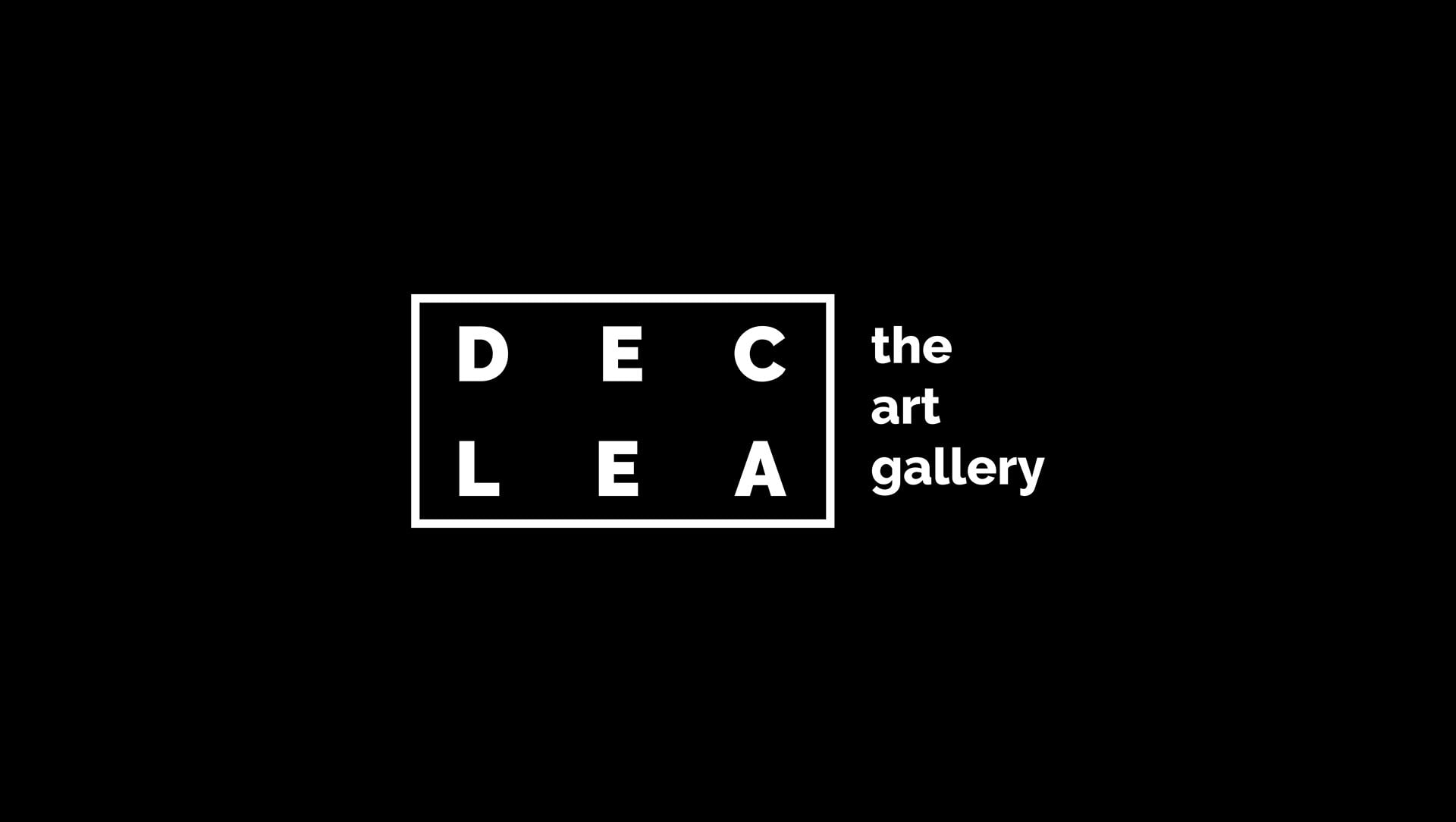简洁风格的Declea画廊视觉设计欣赏
