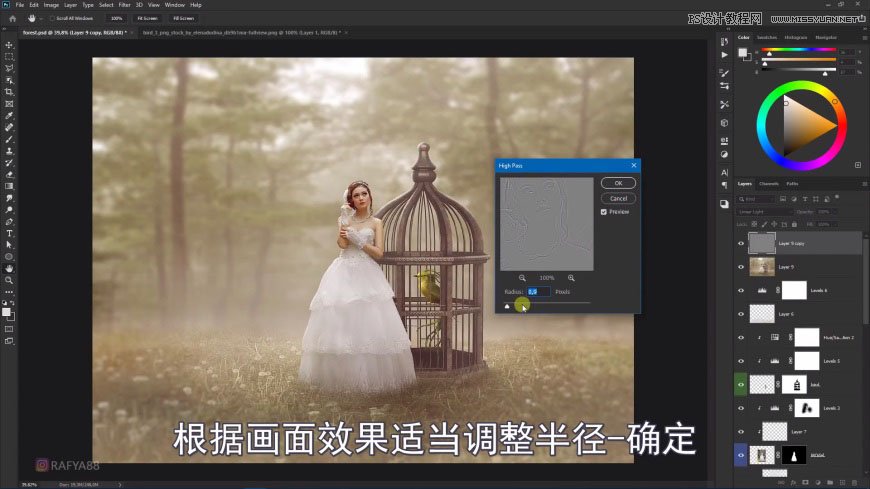 Photoshop´´ÒâºÏ³ÉÉÁÖÖеÄÐÂÄïºÍÄñÁý