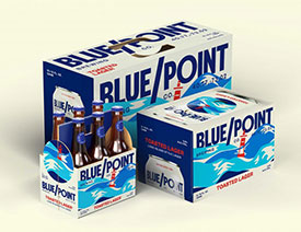 Blue Point精酿啤酒品牌包装设计欣赏